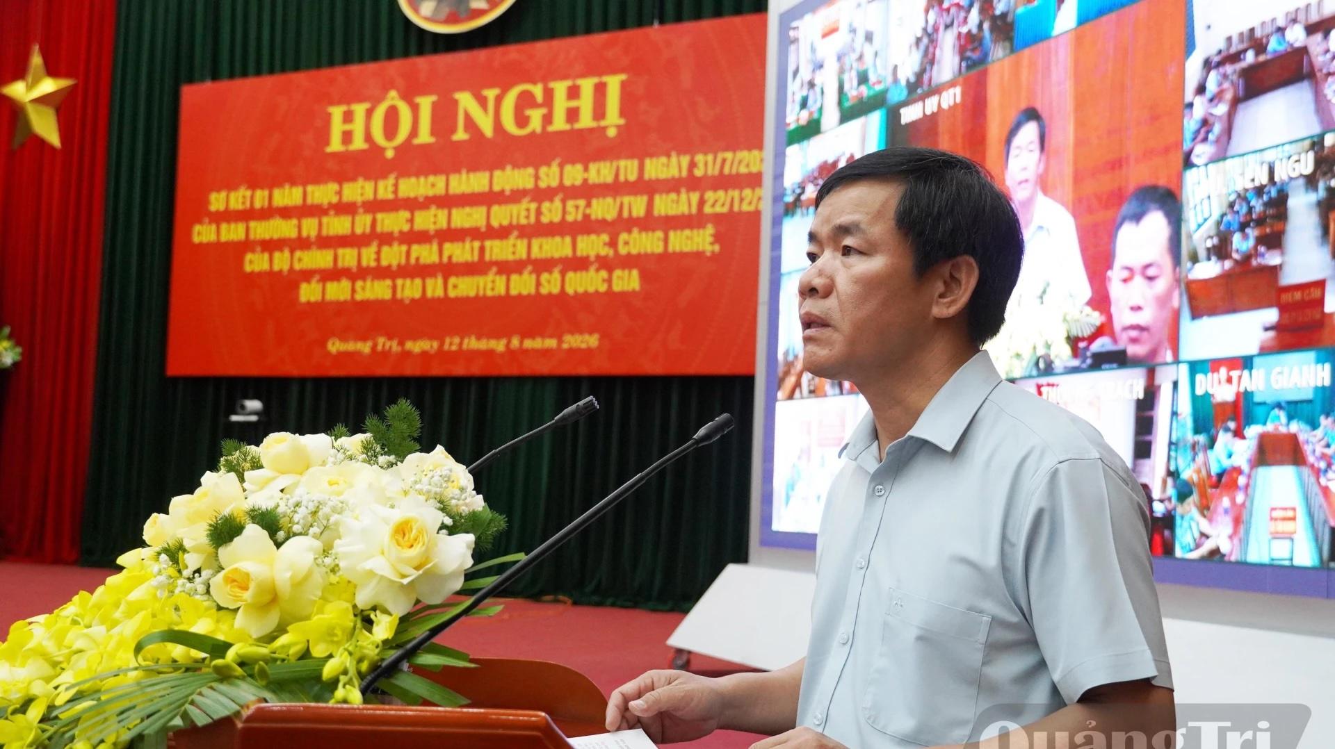 Tiếp tục triển khai đồng bộ, hiệu quả nhiệm vụ phát triển khoa học, công nghệ, đổi mới sáng tạo và chuyển đổi số