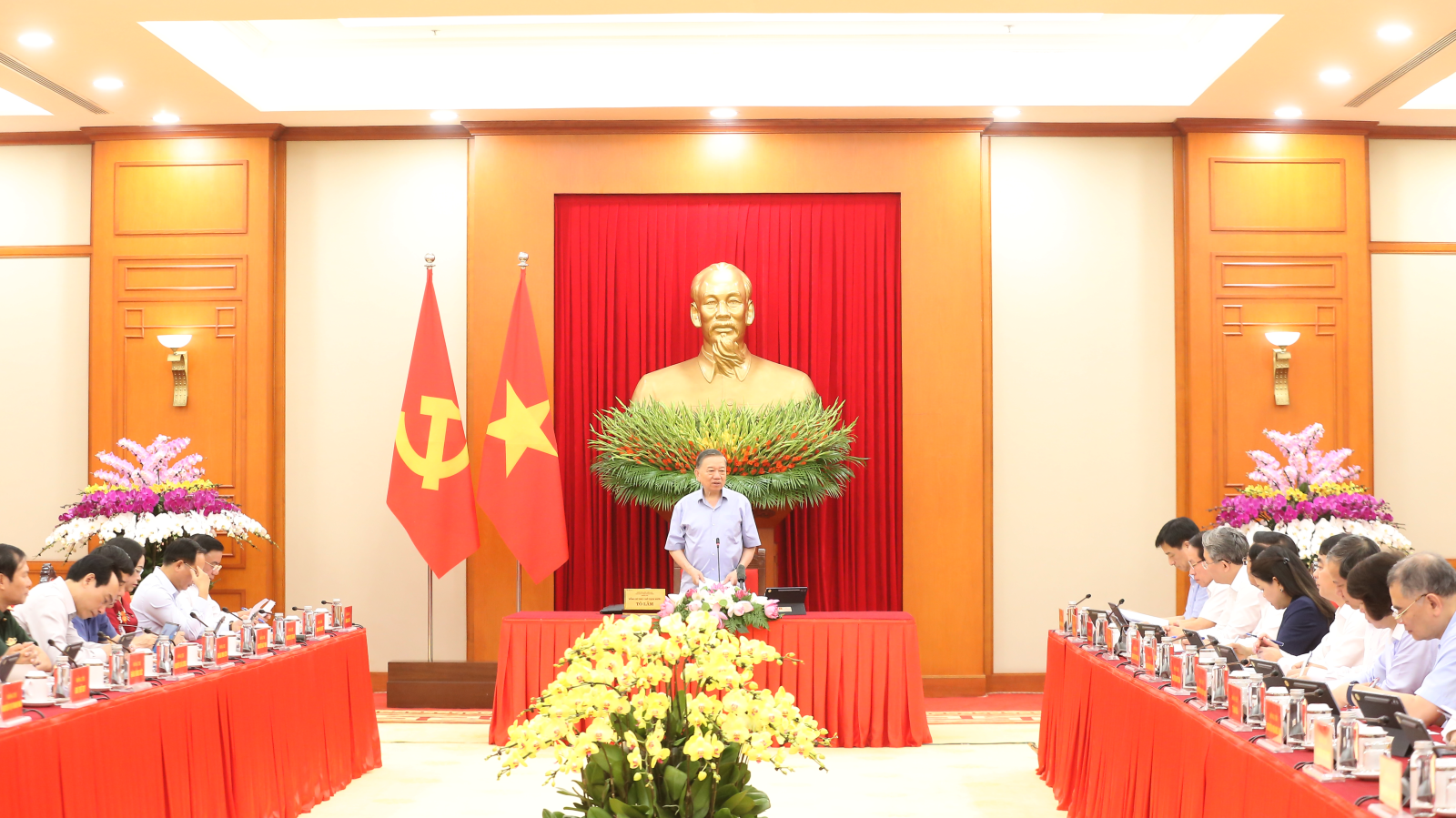 [Ảnh] Đồng chí Tổng Bí thư, Chủ tịch nước Tô Lâm chủ trì làm việc với Ngành Giáo dục và Đào tạo